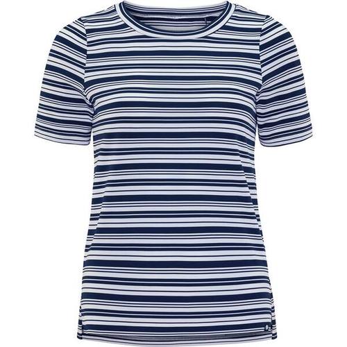 SCHNEIDER SPORTSWEAR Damen Shirt MAURAW-SHIRT, Größe 40 in dunkelblau/weiß