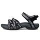 Teva Damen Tirra Womens Sandale, Palms Black/White, 41 EU