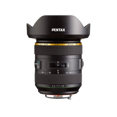 Pentax HD PENTAX DA 11-18mm F2.8ED DC AW Lens Black 21230