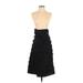 Gap Cocktail Dress - A-Line: Black Print Dresses - Women's Size 2