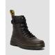 Dr. Martens Men's Combs Tech Crazy Horse Leather Casual Boots in Brown, Size: 7
