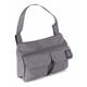 Jane Stage Pram Handlebar Organiser Bag - Jet Black (Grey)