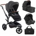 Jane Trider + Micro Pro + Koos iSize R1 Travel System 2023, Cold Black