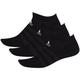 adidas Cushioned Lowcut 3PP women's Socks in Black