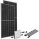 OFFGRIDTEC Solaranlage "Solar-Direct 830W HM-800" Solarmodule schwarz Solartechnik