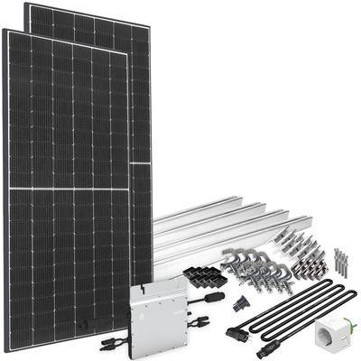 OFFGRIDTEC Solaranlage "Solar-Direct 830W HM-800" Solarmodule schwarz Solartechnik