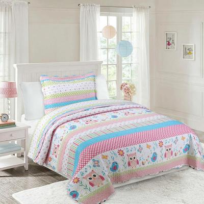 Kids Bedspread Quilts Set Throw Blanket for Teens Boys Girls Bedding