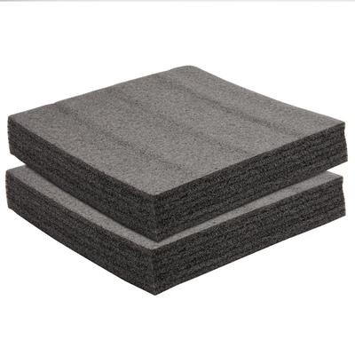 2 Pack Customizable Polyethylene Foam Packing Material for Shipping, Inserts, Crafts (12 x 12 In)