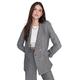 TRENDYOL Damen Trendyol Damen Regular Zweireihig Plain Webstoff Blazer Coat, Grau, 34 EU