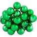 6.75" Green Shatterproof Ball Ornament Christmas Pick