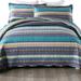 3pcs Lightweight Quilt Bedspread Set Bedding Coverlet Oversize King