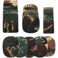 20 Pcs Camo Iron on Patches for Jackets Jeans Clothes Repair Kit