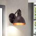 Farmhouse 1 Light Bronze Wall Sconce with Gold-Painting Inside - Oil Rubbed Bronze