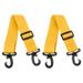 Uxcell 70cmx3.8cm Ski Carrier Strap 2 Pack Snowboard Boot Strap Yellow