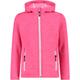 CMP Kinder Girls Fix Hoodie Jacke (Größe 110, pink)