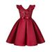 ZHAGHMIN Girl Dresses Toddler Kids Girls Prints Sleeveless Party Hoilday Court Style Dress Princess Clothes Posh Fashion Girls Dresses Tee Shirt With Pocket Easter Romper Toddler Girl Size 6