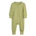 ZHAGHMIN Baby Boy Romper Baby Cotton Rompers Footless Pajamas Zipper Long Sleeve Sleeper Jumpsuit Baby Boy Easter Shoes Organic Baby Clothes Baby Boy Overall Baby Clothes Boy 6-9 Months Toddler Boy