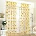 Sheer Curtains 78 Inches Long for Living Room Rod Pocket Top Window Sheer Panels Curtains - for Bedroom - 2 Panels