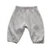 ZHAGHMIN Boys Jogger Toddler Kids Baby Boy Girl Cotton Linen Elastic Basic Long Pants Bloomers Casual Joggers Kid Uniforms Boys Baby Warm Clothes Youth Boy Boys Rain Pants With The Boys Size 2 Train