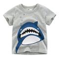 ZHAGHMIN Toddler Boy Easter Shirt for 17 Toddler Kids Shirts Boys Tops Sleeve Clothes Baby Short T Sharks Cartoon Tee Years Crewneck Boys Tops Toddler Thermal 2T Top Boy Youth Undershirt Teen T 7 11