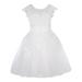 Flower Girl Dress Short Sleeve Casual Dresses Casual Print White 12