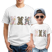 KONEW Shirts Cute Rabbit Print Plain Shirts Short Sleeve Shirt Big & Tall Men Clothes