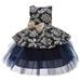 Travel Dress Gown Birthday Pageant Kids Paillette Tulle Party Bowknot Girls Wedding Princess Dress Girls Dress&Skirt