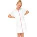 Girls Spring Dress Zip Up Terrys Hooded Coverups Swim Beach Cover Up Cotton Short Sleeve Bathing Suit Bathrobe With Pockets Beach Dress