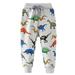 ZHAGHMIN Boy Pants Pants Elastic Boy S Drawstring Jogger Print Animal Car Baby Dinosaur Sweatpants Boys Pants Dance Clothes Child Sweatpants Pant Set Boys Ripe Pants Size 24 Months Boys Burp Boys 6