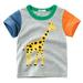 ZHAGHMIN Toddler Boy Tank Top And Shorts Set Short Kids for 17 Clothes Animals Tops Toddler Years Crewneck Baby T Sleeve Cartoon Shirts Tee Boys Boys Tops Boys Camouflage Shirts Size 8 Boys 2T Long