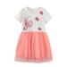 Girls Dresses Short Sleeve Casual Dresses Casual Print Watermelon Red 7 Years