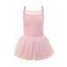 Girls Midi Dress Sleeveless Midi Dresses Casual Print Pink 110