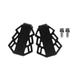 TureClos 1 Pair Mountain Bike Road Cycling Rear Axle Footrest MTB Bicycle Back Wheel Foot Pedal Plate