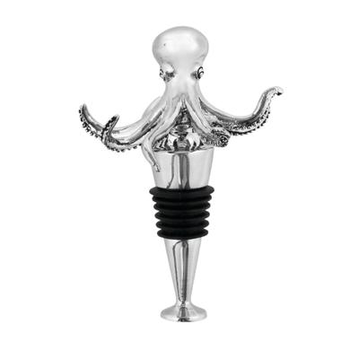 Octopus Bottle Stopper by Twine in Metallic