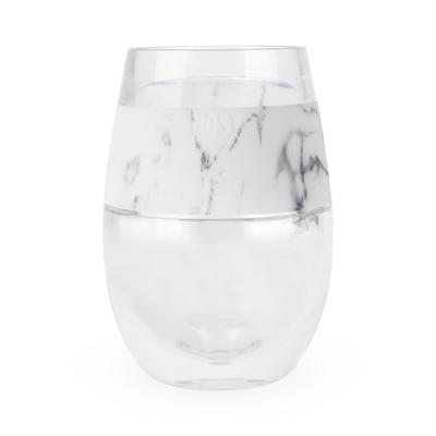 Wine Freeze Cooling Cup In Marble Single By Host by HOST in Clear