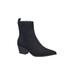 Women's Model Bootie by French Connection in Black (Size 7 1/2 M)