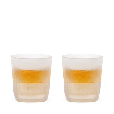 Glass Freeze Whiskey Glass (Set Of Two) By by HOST in Clear