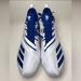 Adidas Shoes | Adidas Mens Adizero 5-Star 7.0 Blue & White Football Cleats Da9548 Size 18 | Color: Blue/White | Size: 18