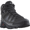 Wanderschuh SALOMON "QUEST ROVE Gore-Tex", Gr. 45, schwarz, Leder, Textil, sportlich, Schuhe, Wasserdicht