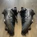 Nike Shoes | Men's Nike Alpha Huarache Nxt Black Metal Baseball Cleats Dj6517-010 Size 9.5 | Color: Black | Size: 9.5