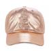 Disney Accessories | Mickey Mouse Rose Gold Baseball Cap For Adults | Color: Gold/Pink | Size: Os