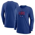 Women's Nike Royal Chicago Cubs Authentic Collection Legend Performance Long Sleeve T-Shirt