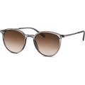 Sonnenbrille MARC O'POLO "Modell 506183" grau (grau, braun) Damen Brillen Sonnenbrillen Panto-Form