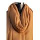 Blanket Shawl Pashmina Scarf Camel Colour, Light Brown Over Size Scarf, Beige Woolen Wrap Hand Dyed, Warm Winter Lambswool