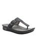 Alegria Vella - Womens Euro 39 US 9 Grey Sandal Medium