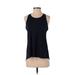 Athleta Active Tank Top: Blue Activewear - Women's Size X-Small