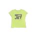 Nike Active T-Shirt: Green Sporting & Activewear - Kids Girl's Size Large