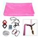 TFCFL Aerial Yoga Swing Sling Hammock Strap Anti-Gravity Inversion Trapeze Pink Silks