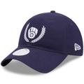 Women's New Era Navy Milwaukee Brewers Leaves 9TWENTY Adjustable Hat