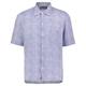 Marc O'Polo Herren Hemd Kurzarm Regular Fit, blau, Gr. L